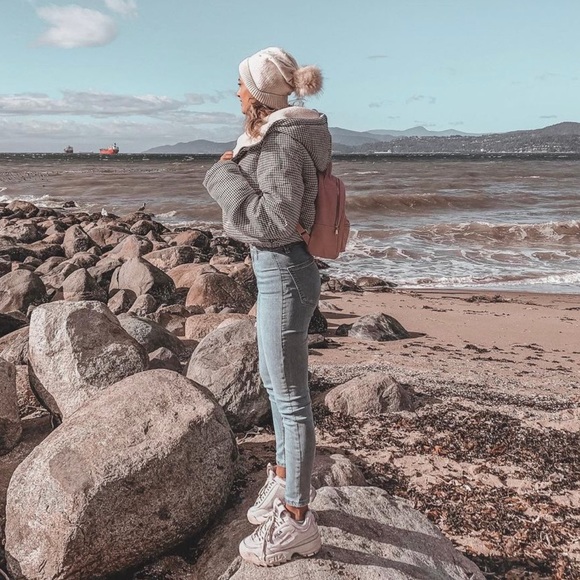 Sherpa Jacket Black/White - Picture 2 of 5